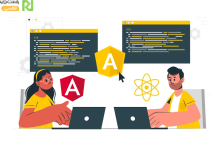 مقایسه angular و react