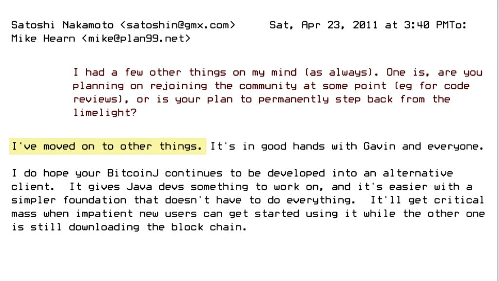 ساتوشی ناکاموتو، خالق بیت کوین، آخرین پیام خود را ۱۲ سال پیش منتشر کرد