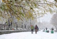 شدیدترین بارش‌ هفته آینده در این دو استان/ کاهش ۱۰ درجه‌ای دمای هوا در این نقاط کشور/ دمای تهران به منفی پنج درجه می‌رسد