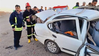 تصادف مرگبار جان ۸ نفر را گرفت