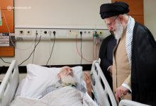 عیادت رهبر انقلاب از آیت‌الله نوری همدانی