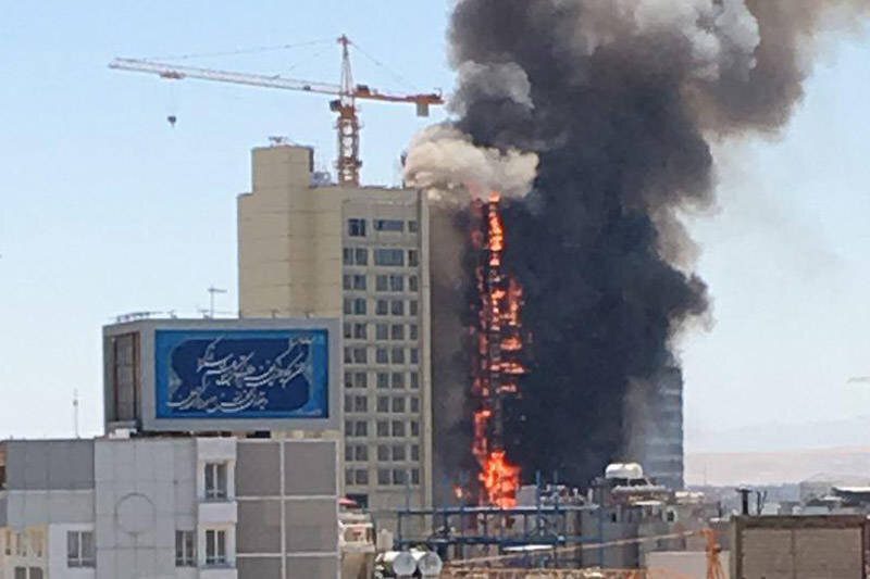 آتشسوزی یک هتل در نزدیکی حرم امام رضا 1 آتشسوزی یک هتل در نزدیکی حرم امام رضا