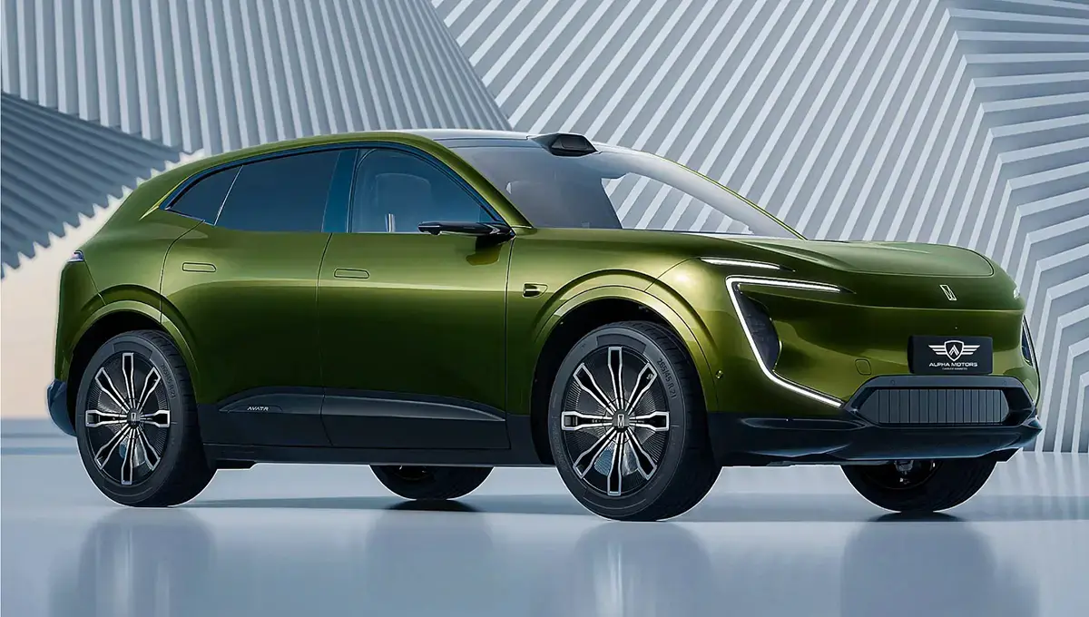 آواتر ۰۷؛ شاسیبلند برقی با شارژ ۱۵ دقیقهای (+عکس)