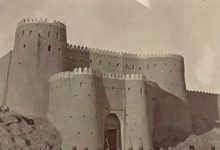 دروازه ارگ‌ بم در دوره قاجار(عکس)