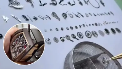 مراحل سرویس ساعت فوق لوکس ریچارد میل RM011 (+عکس)