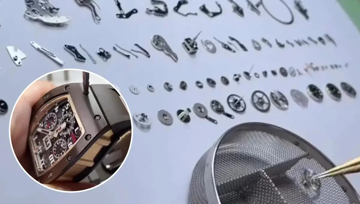 مراحل سرویس ساعت فوق لوکس ریچارد میل RM011 (+عکس) 1 مراحل سرویس ساعت فوق لوکس ریچارد میل RM011 (+عکس)