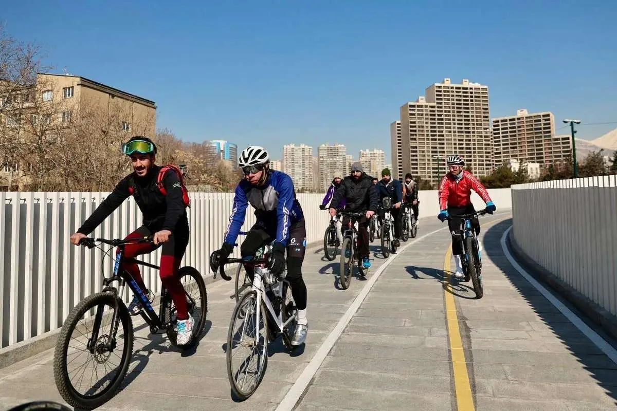 تجربه دوچرخه سواری در هشت مسیر دیدنی تهران