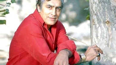 عکس قدیمی: فردین در مغازه‌اش کنار پسرش سیاوش و رضا صفایی‌پور در دهه ۷۰