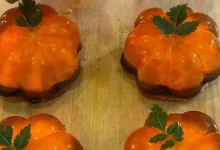 طرز تهیه دسر نارنگی و بیسکویت