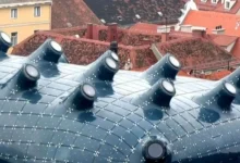 یک «بیگانه دوست» آبی در قلب گراتس اتریش!