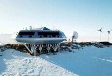 تصاویر: سازههای شگفتانگیز قطب جنوب